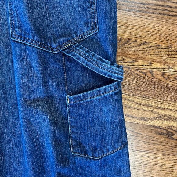 VTG Y2K Levis Silvertab Carpenter Denim Jeans Mens 36x32 Baggy Skater Grunge - Picture 9 of 9